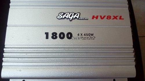 Vendo Planta Marca Saga (amplificador) 1800w 4x450w Usada