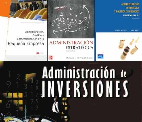 7 Libros Administración Estratégica Villegas, Jones Pdf