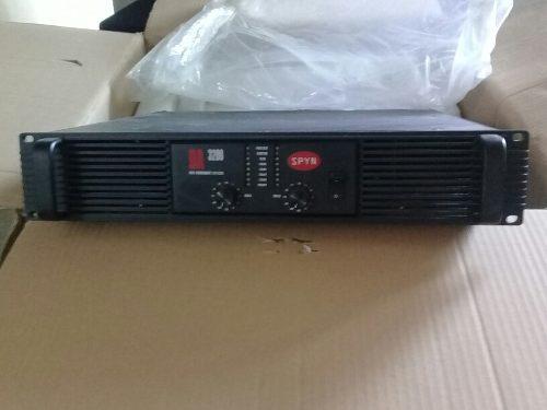 Amplificador Spyn Audio Da3200 / 600$ Qsc Crown Dbx Jbl Rcf