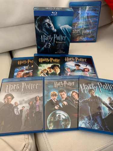 Colección Bluray Harry Potter Original