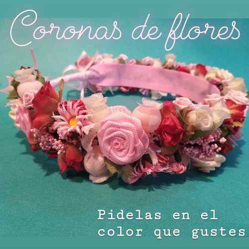 Coronas De Flores Para Bodas, Comuniones Y Fiestas