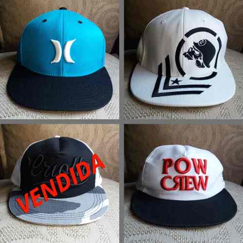 Gorras Hurley, Pow Y Metal Mulisha - Originales