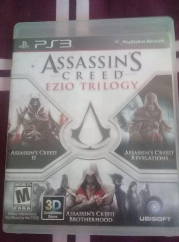Juego Original Play 3. Assassins Creed Enzio Trilogy.