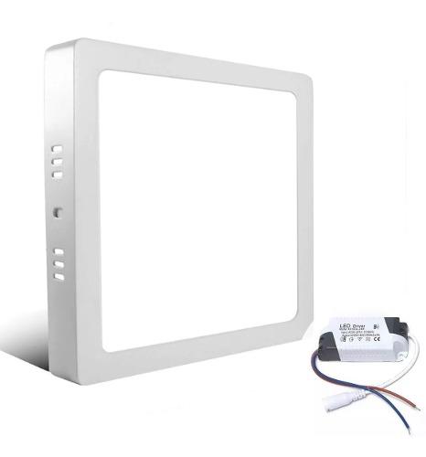 Lampara 24w Led Panel Ojo De Buey Buey Sobreponer Techos !!!