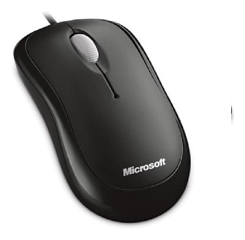 Microsoft Mouse Basic Negro Usb Optico