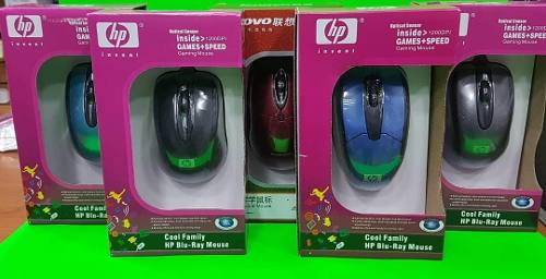Mouse Hp, Lenovo, Colores Variados