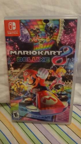 Nintendo Swicth Mario Kart Deluxe 8 Nuevo Y Sellado