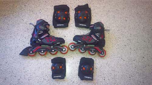 Patines Rollerblade Rodilleras Y Coderas Mongoose