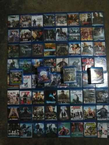 Peliculas Blu Ray. Lote De 100 Peliculas Originales.