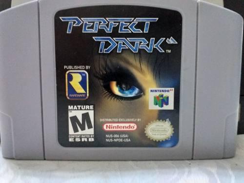 Perfect Dark Nintendo 64 Como Nuevo Tengo 2 Juegos