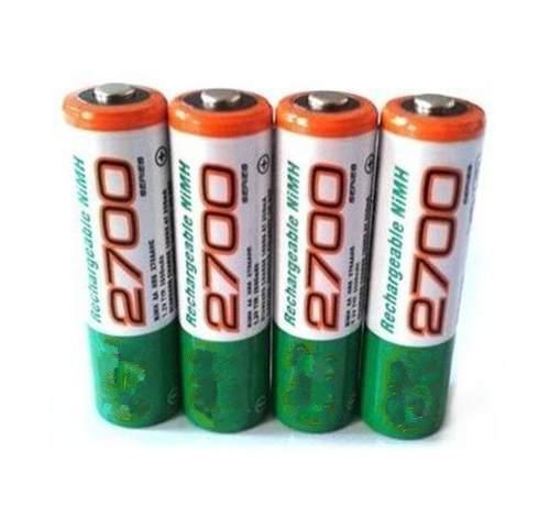 Pilas Recargable Aa Gp 2700 Mah Doble A Bateria Nimh Lara