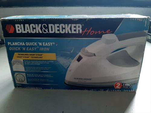 Plancha Black & Decker Quick 'n Easy. Modelo Im415. Nueva.