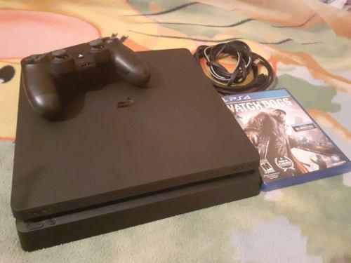 Play 4 Slim 500gb Un Juego Un Control Impecable