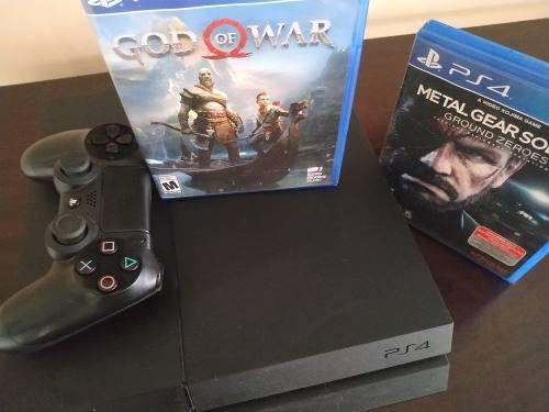 Playstation 4 500 Gb God Of War 1 Control Ps4