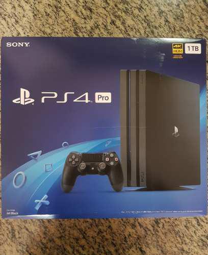 Playstation 4 Pro 1 Tb, Nuevo De Paquete!