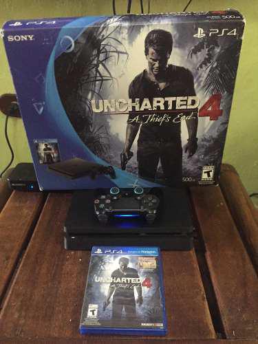 Ps4 Slim 500gb 1 Control 3 Juegos