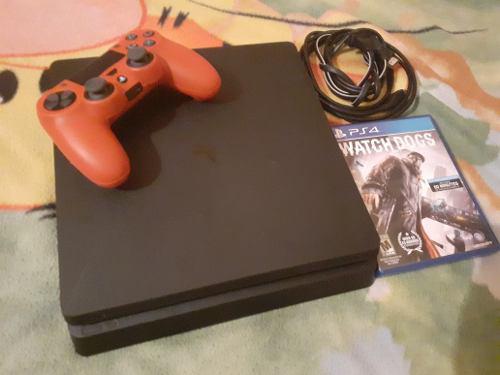 Ps4 Slim 500gb Bello E Impecable Un Juego Un Control