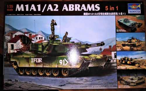 Tanque Para Armar - 5 En 1- M1a1/a2 Abrams