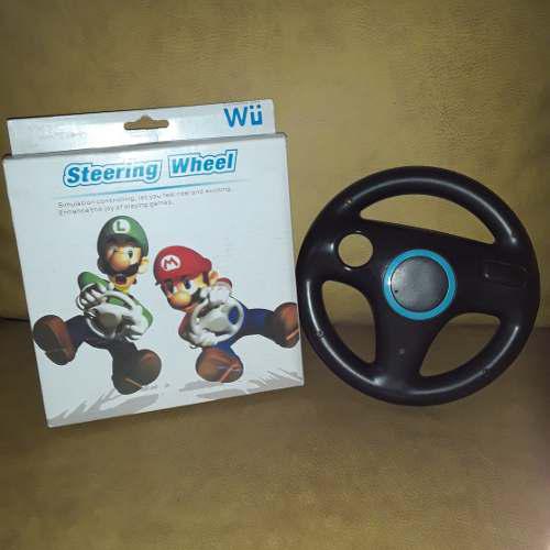 Accesorio Volante Steering Wheel Para Control Wii Negro