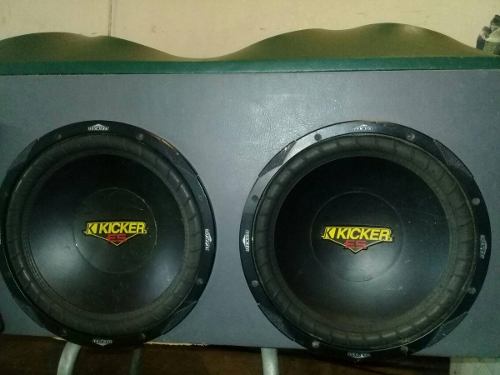 Bajos Kicker 12 + Cornetas Pioneer- Jvc + Planta Sonido