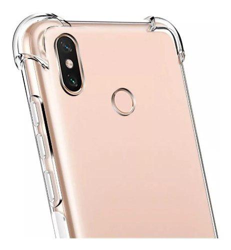 Forro Xiaomi Redmi 6 6a Transparente Con Esquinas Reforzadas