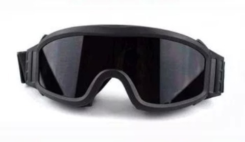 Lentes Negros Motocross Paintball (10$)