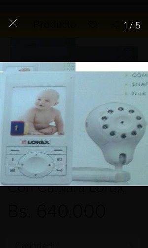 Monitor De Video Para Bebes Marca Lorex