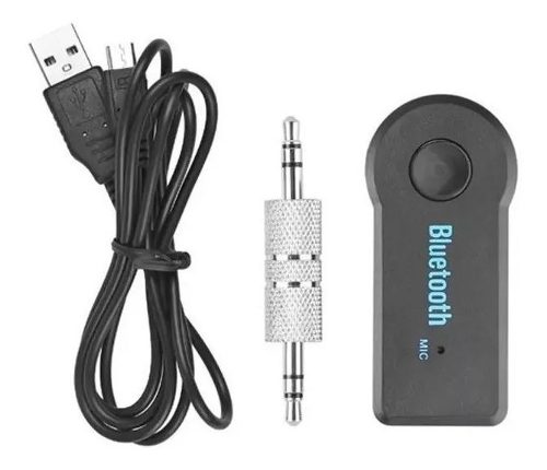 Receptor De Audio Bluetooth Plug 3.5mm Auto Casa Mp3
