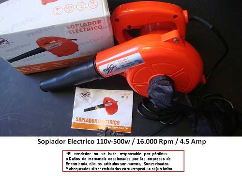 Sopladora Aspiradora Electrica 500w Marca Perfect Sop-03