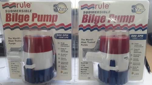 Bomba De Achique Rule 500 Gph 40t