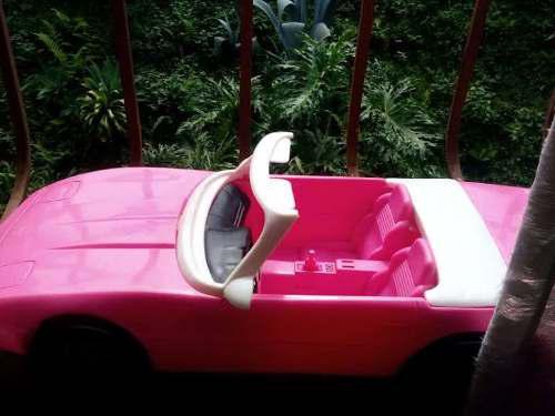 Carro Barbie Rosado Mattel Original Descapotable