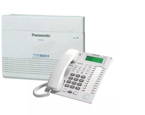 Central Telefonica Digital Panasonic Kx-ta824 Con Telefono