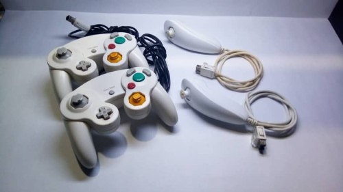 Controles De Gamecube Y Nunchuk De Wii