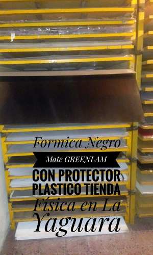 Formica Negro Mate Con Su Protector Oferta Greelam