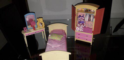 Juego De Cuarto Barbie Para La Consentida De La Casa