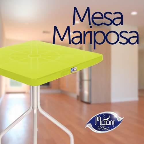 Mesa Mariposa Plastica Varios Colores Nueva