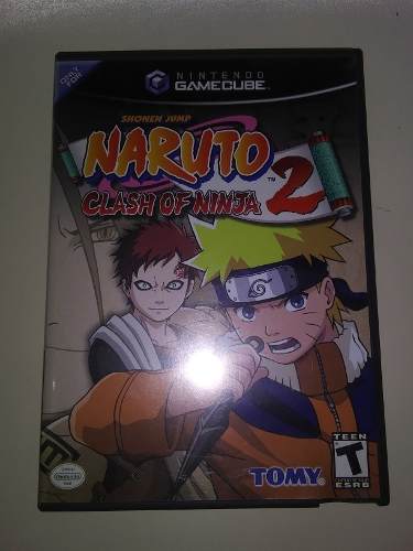 Naruto Nintendo Gamecube Original 5v