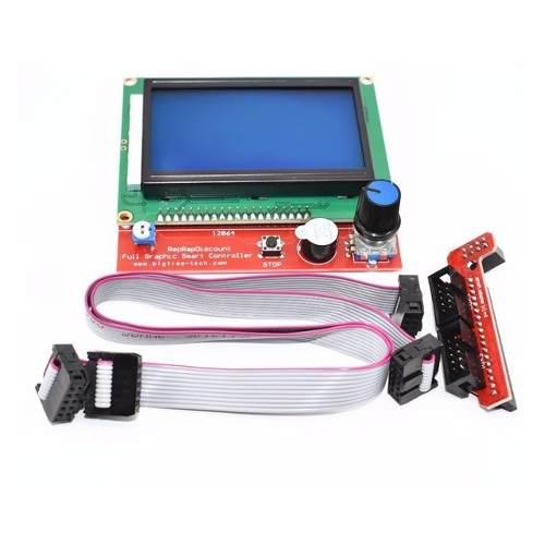Pantalla Lcd 128*64 Lcd Para Impresora 3d Ramps1.4 Con Panel