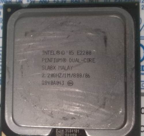 Procesador Intel Pentium Dual-core E