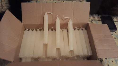 Velas Blancas Al Mayor Caja 80 Unidades $20