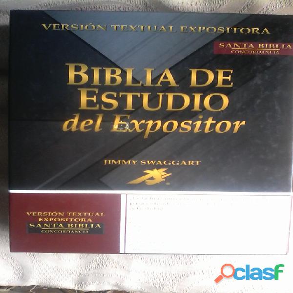 BIBLIA DE ESTUDIO DEL EXPOSITOR JIMMY SWAGGART