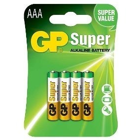 Bateria Aaa 4 Unidades Gp Super Alcalina