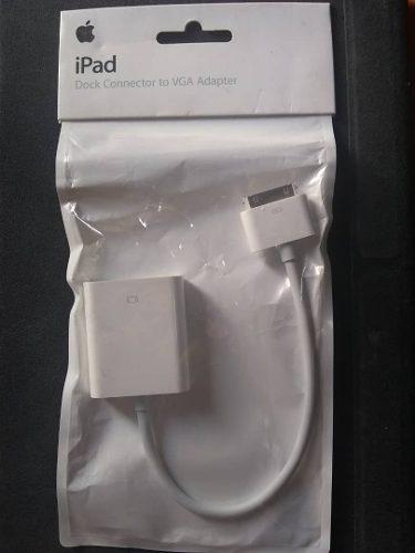 Cable Adaptador Apple Conector Vga 30 Pines Para iPad-iPhone