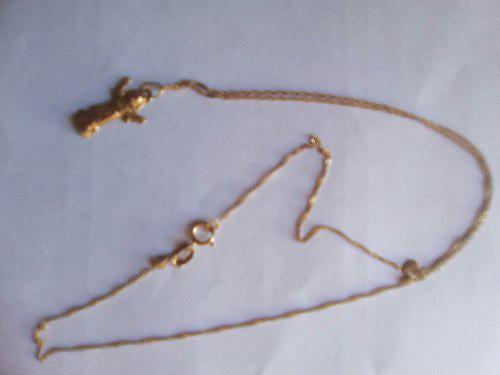 Cadena Oro 18 K Con Dije