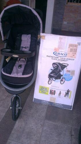 Coche Graco Original 3 Ruedas Fataction Fold Jogger Click