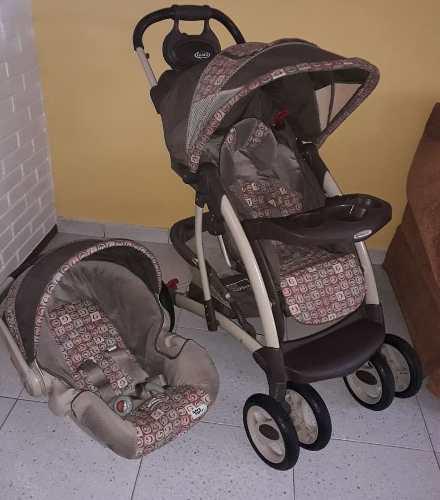 Combo Graco Coche Y Portabebe Unisex