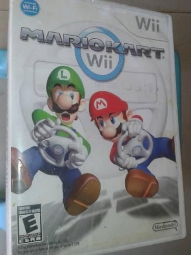 Juego De Wii Mario Kart Negociable