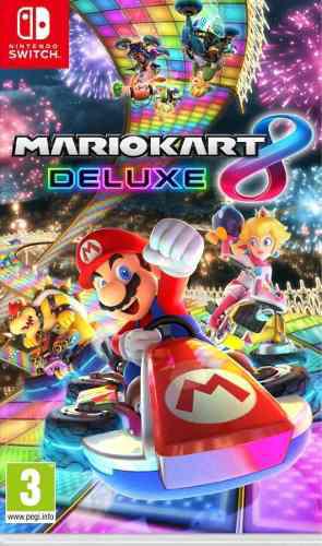 Juego Físico Mario Kart 8 De Luxe Nintendo Switch Nuevos