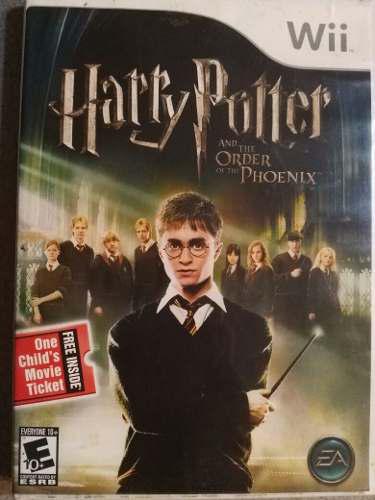 Juego Harry Potter And The Order Of The Phoenix Wii Original