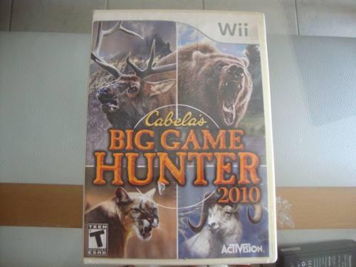 Juego Para Wii Big Game Hunter Original